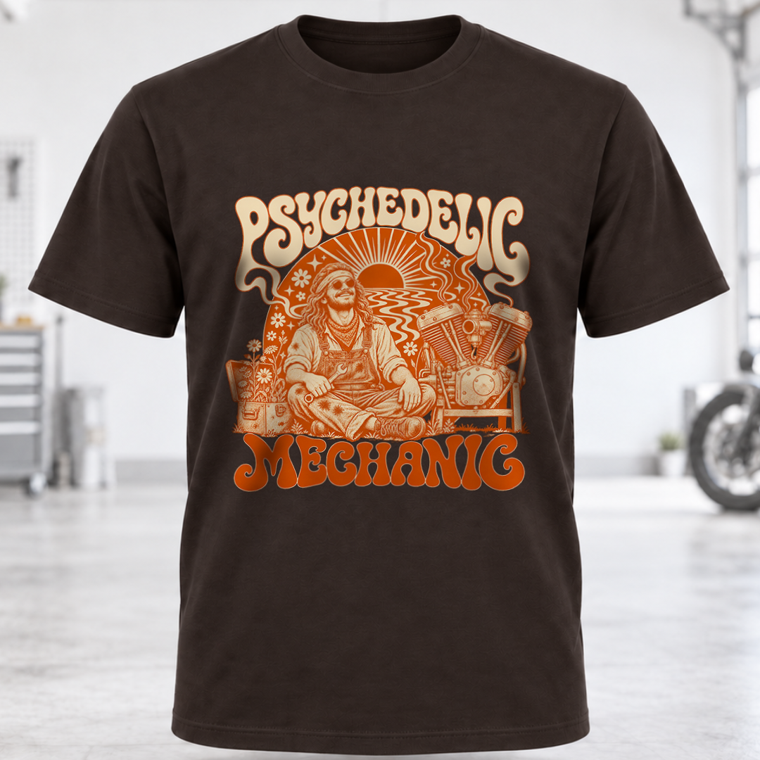 Psychedelic Mechanic T-Shirt