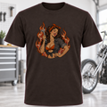 Fiery Pin-Up Girl T-Shirt