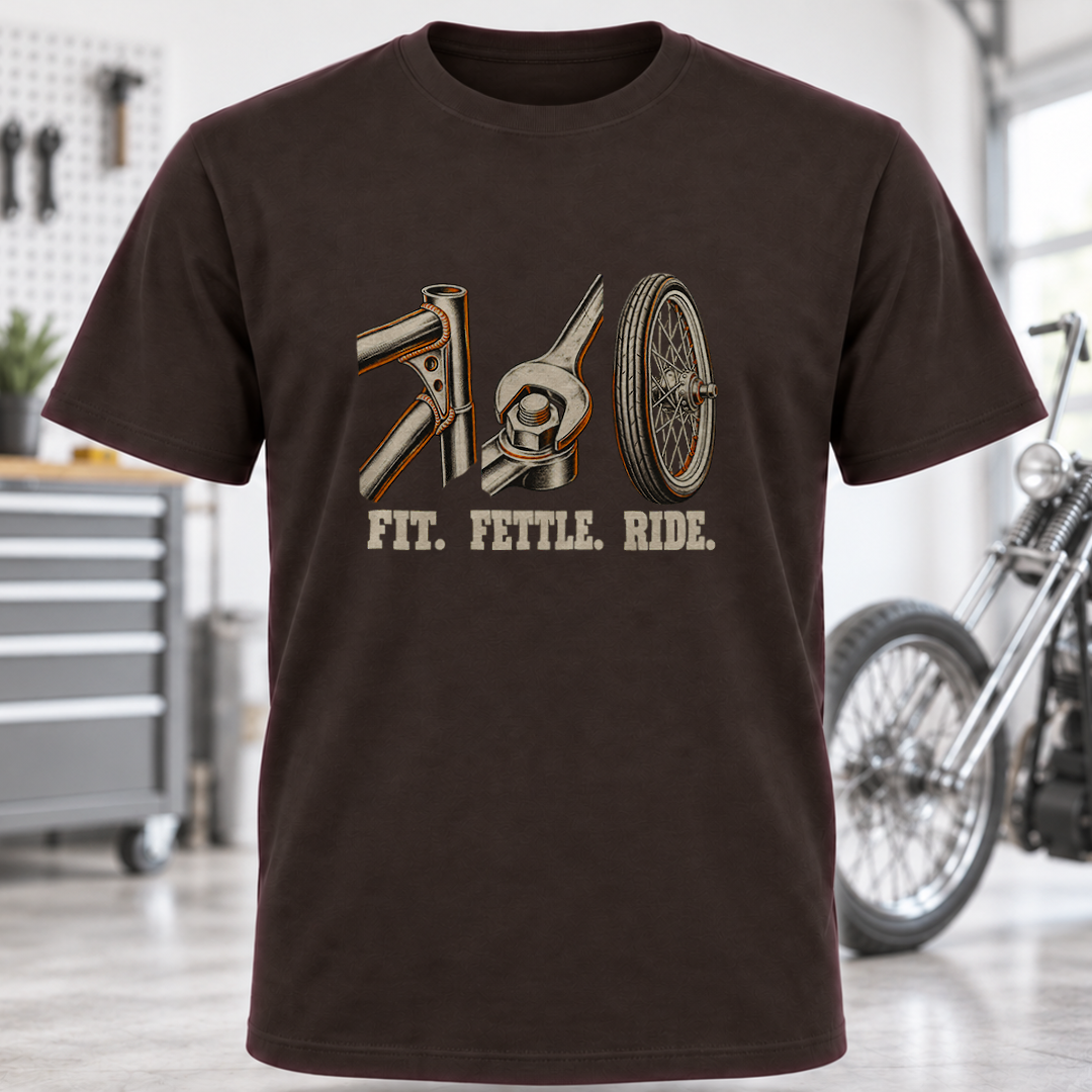 Fit. Fettle. Ride. T-Shirt