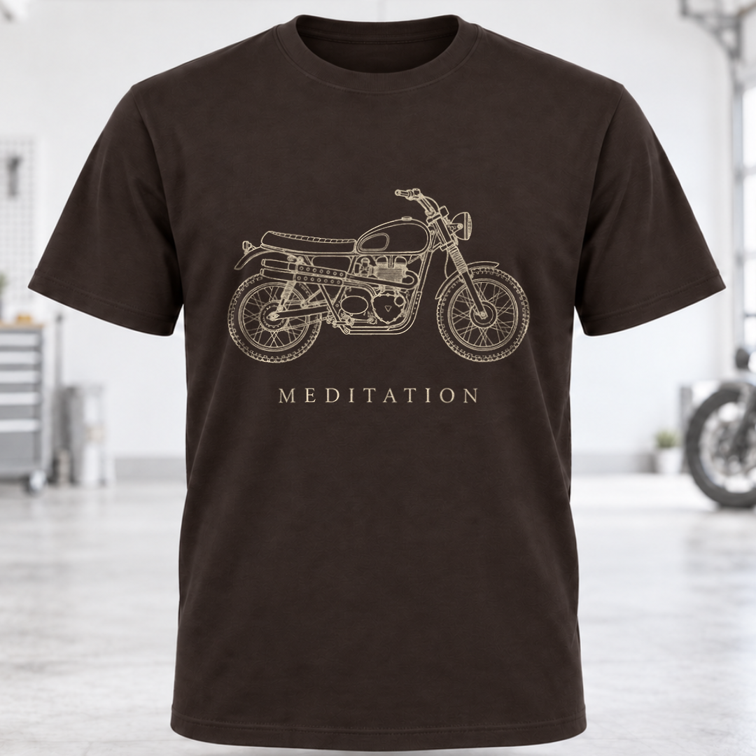 Motorcycle Meditation T-Shirt
