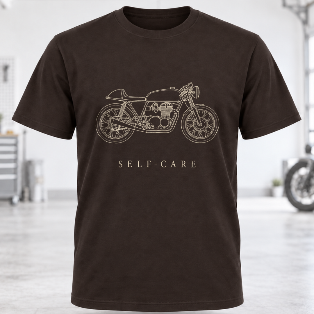 Motorcycle "Self-Care" T-Shirt