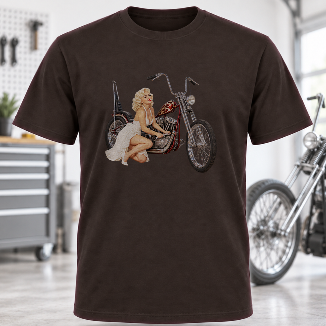 M. Monroe Motorcycle T-Shirt
