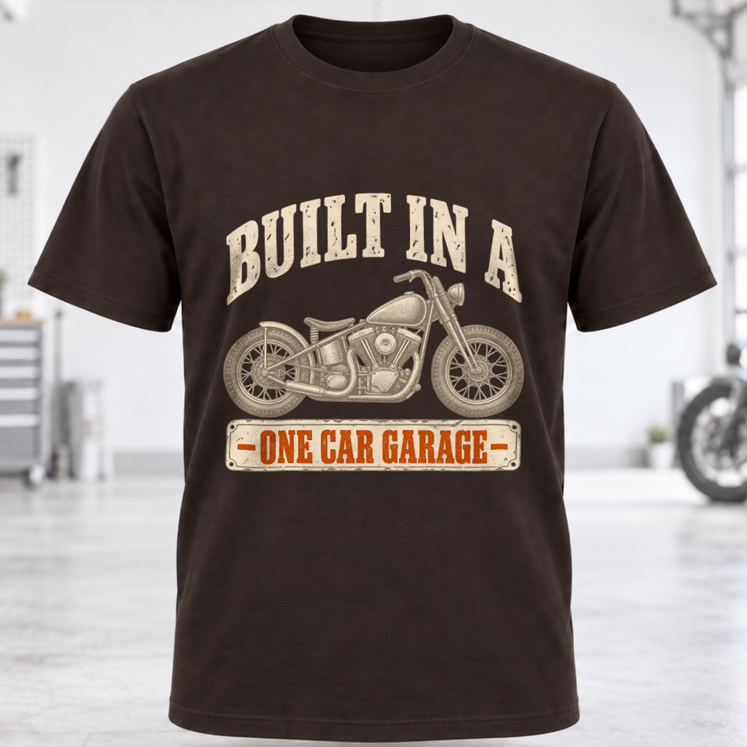 Built In A One Car Garage T-Shirt
