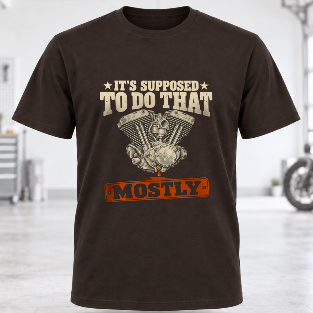 "It's Supposed To Do That (Mostly)" T-Shirt
