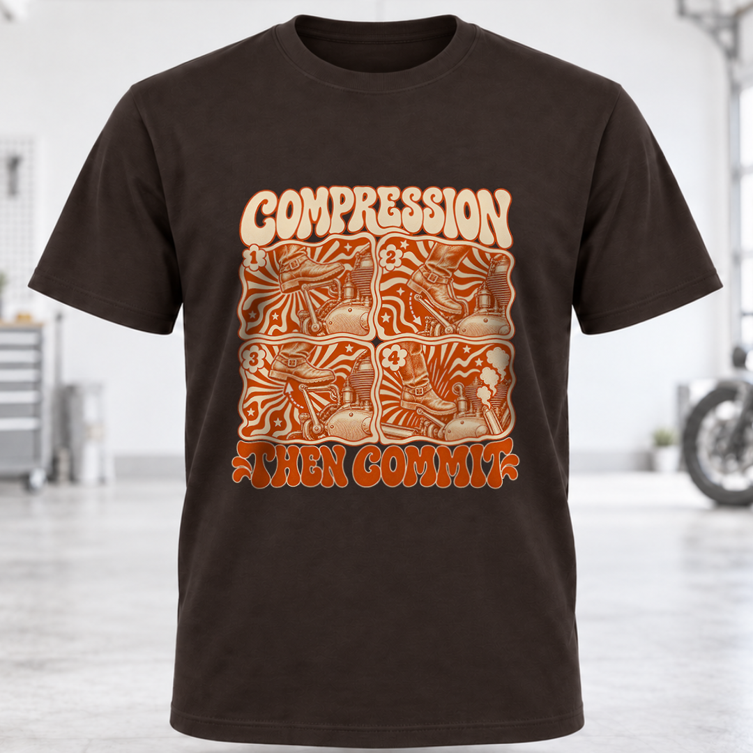 Psychedelic Compression  T-Shirt