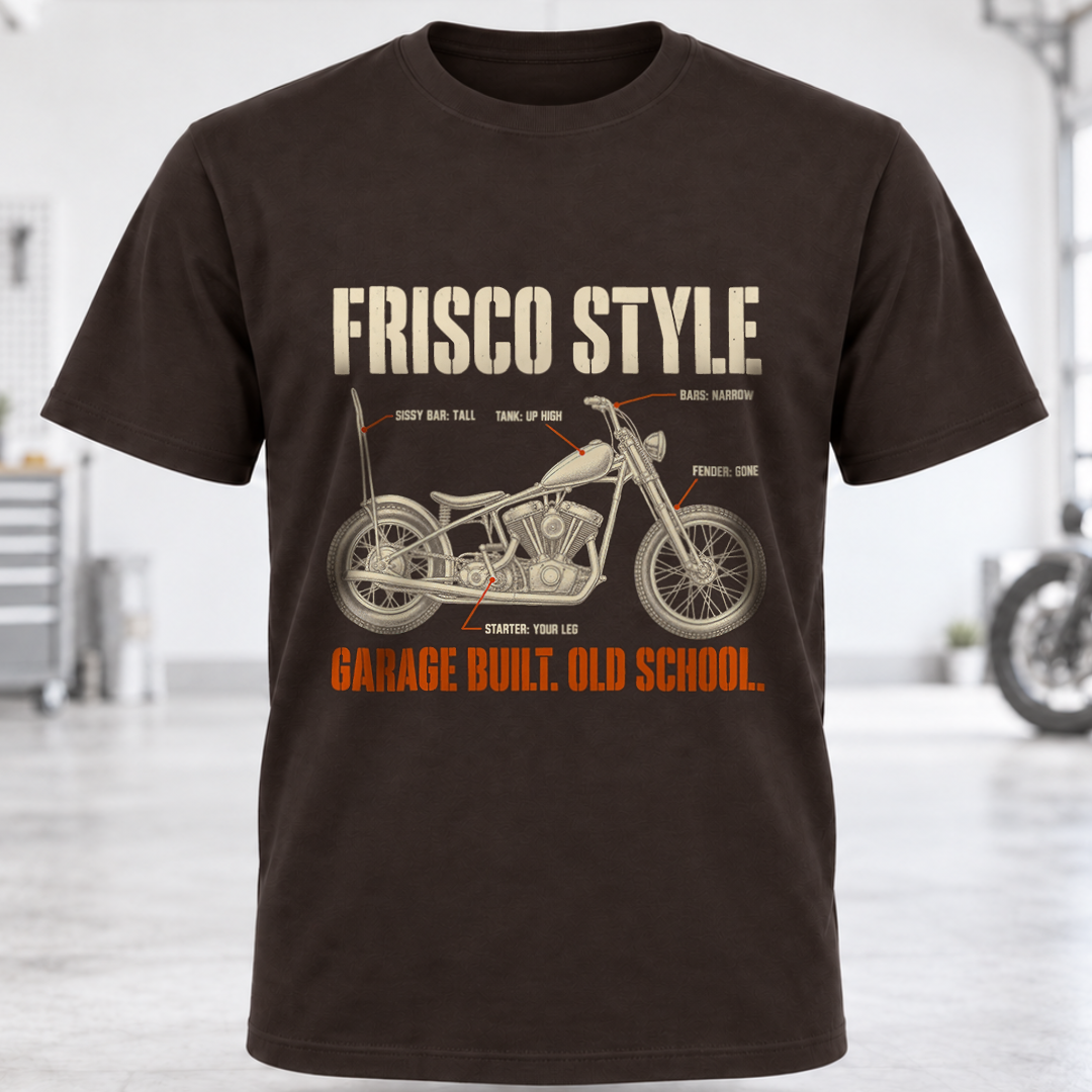 Frisco Style Motorcycle T-Shirt