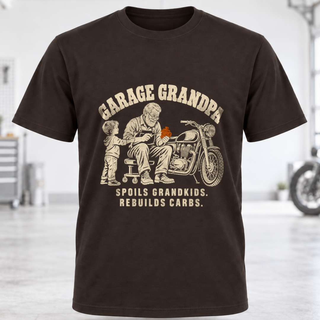 T-Shirt - Spoils Grandkids, Rebuilds Carbs