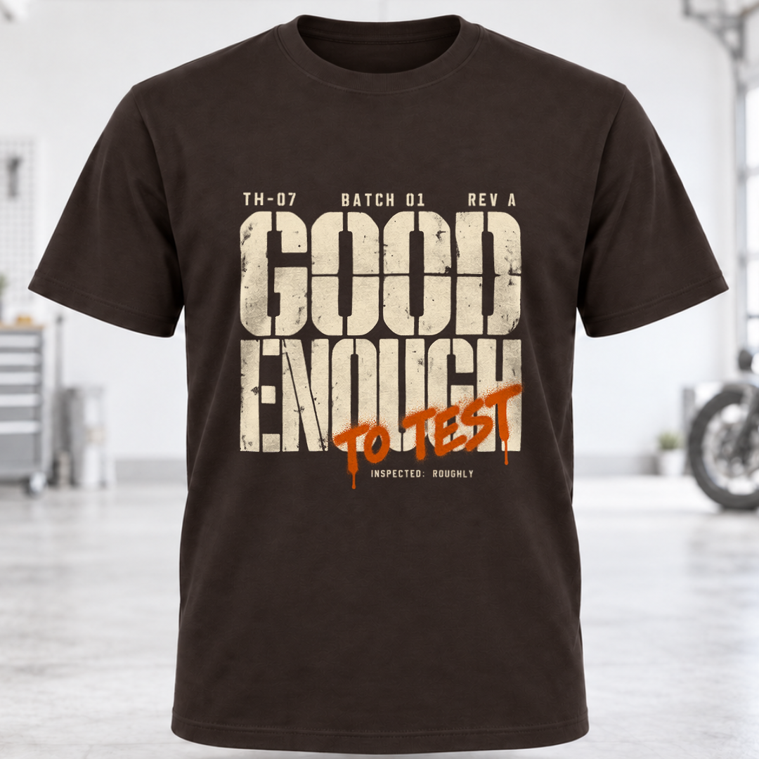 Good Enough To Test T‑Shirt