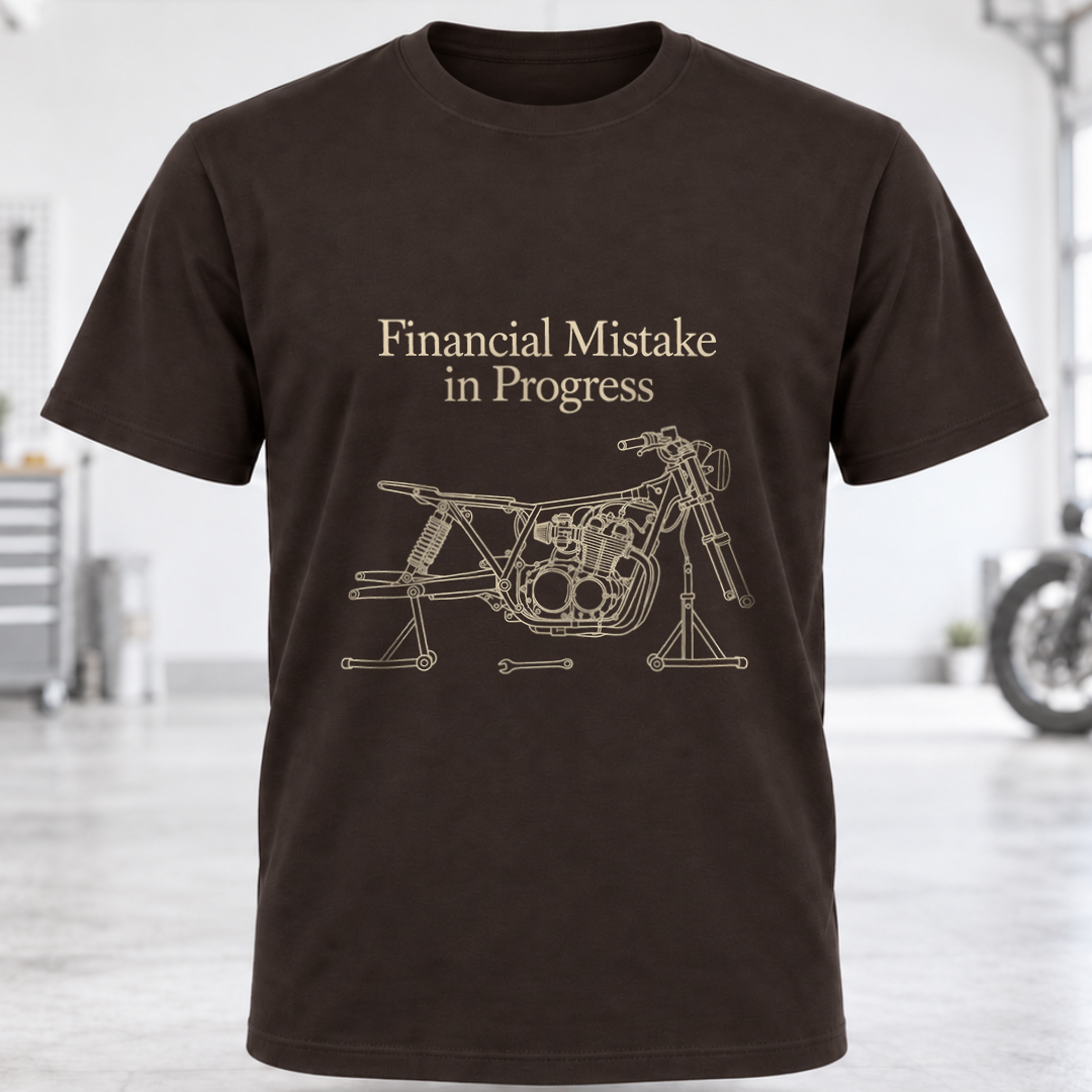 T‑Shirt - "Financial Mistake in Progress"