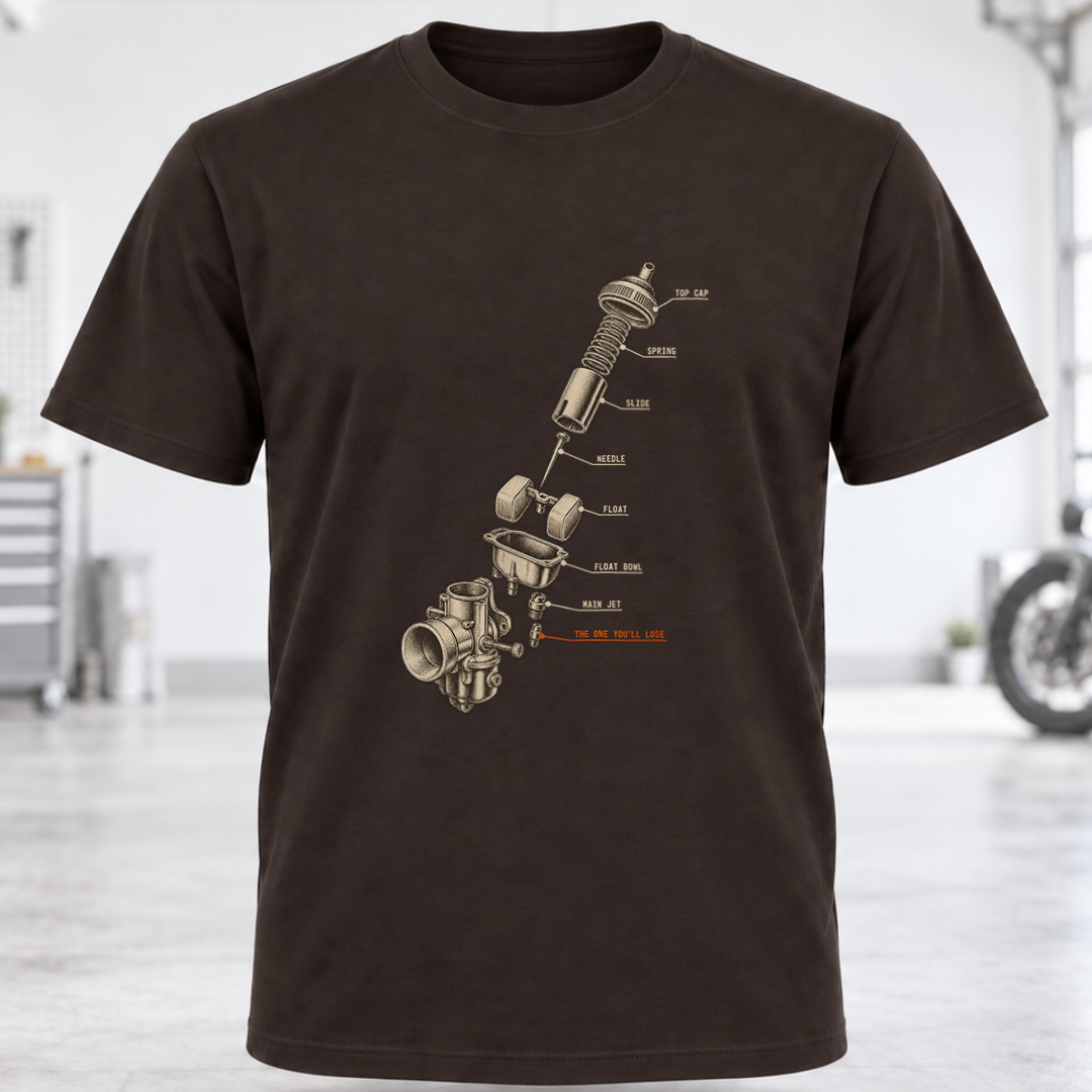 Turbocharger Parts Diagram T-Shirt