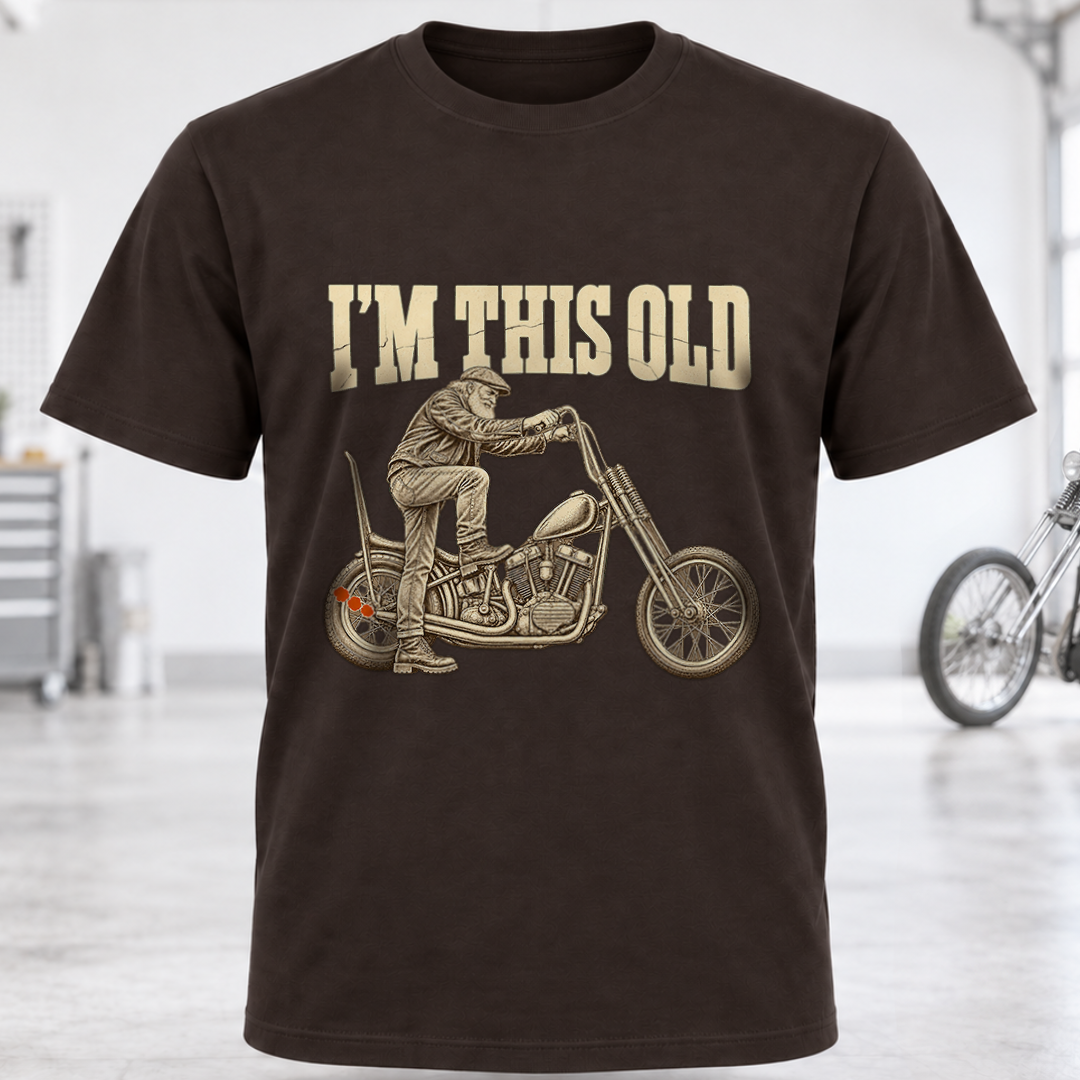 I’m This Old Motorcycle T-Shirt