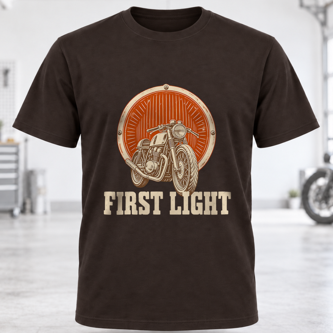 First Light Motorcycle T-Shirt