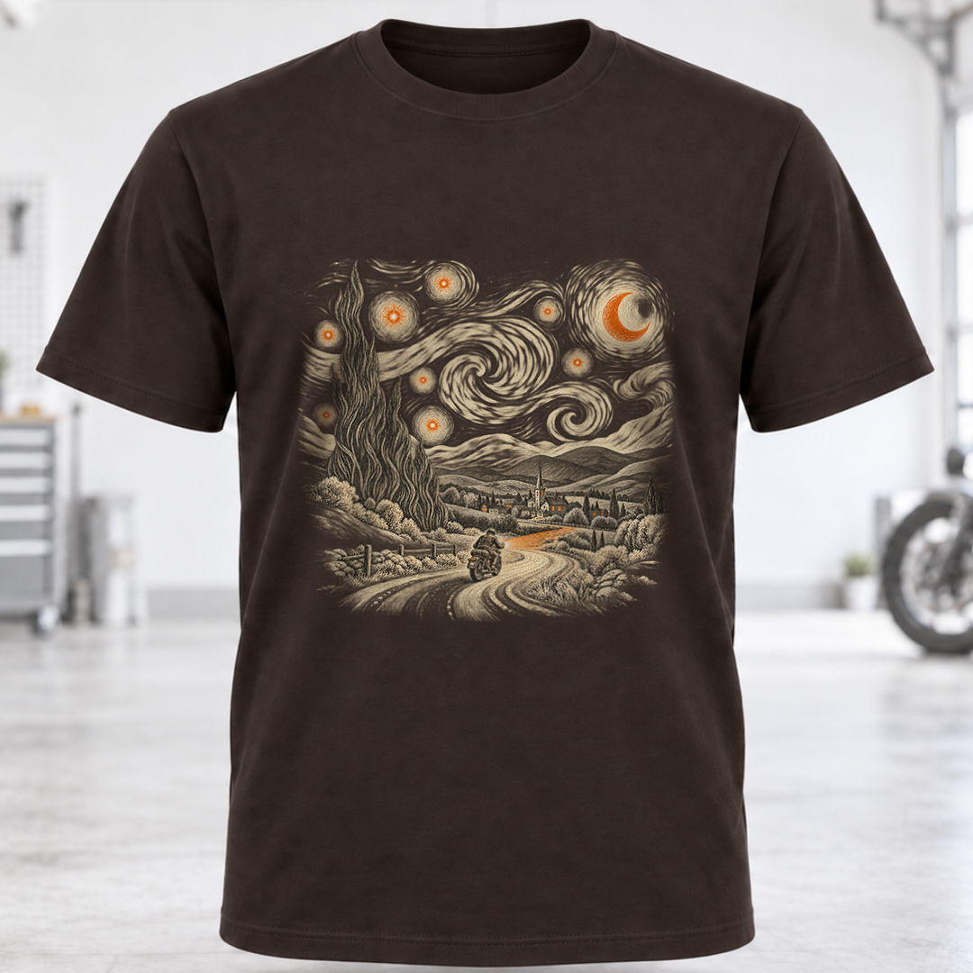 Starry Night Forest T-Shirt