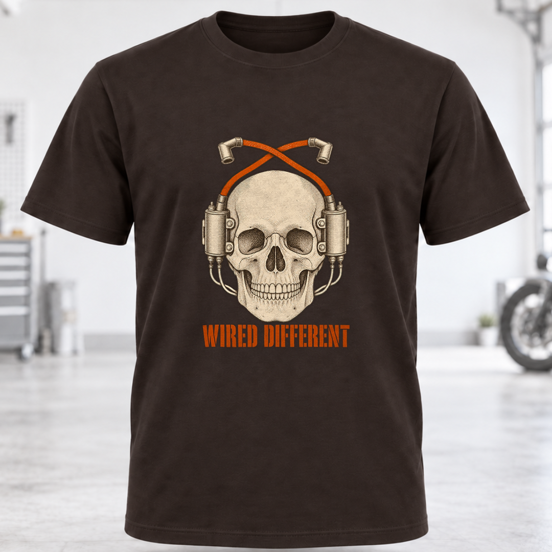 T-Shirt – "Wired Different"