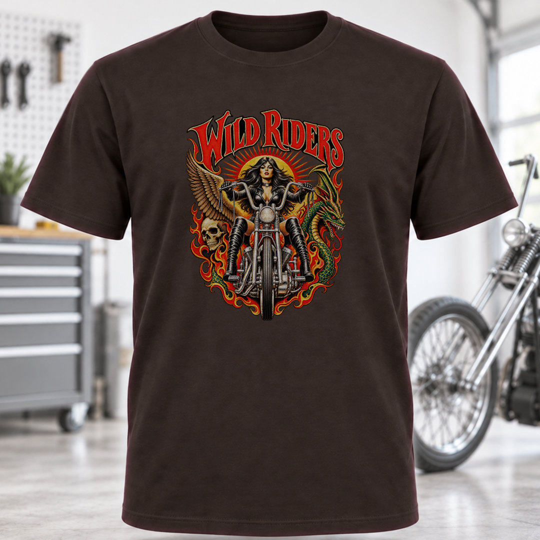 Wild Riders Motorcycle T-Shirt