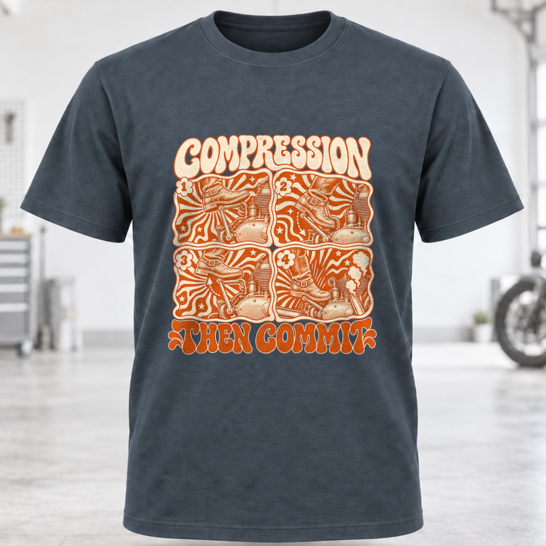 Psychedelic Compression  T-Shirt