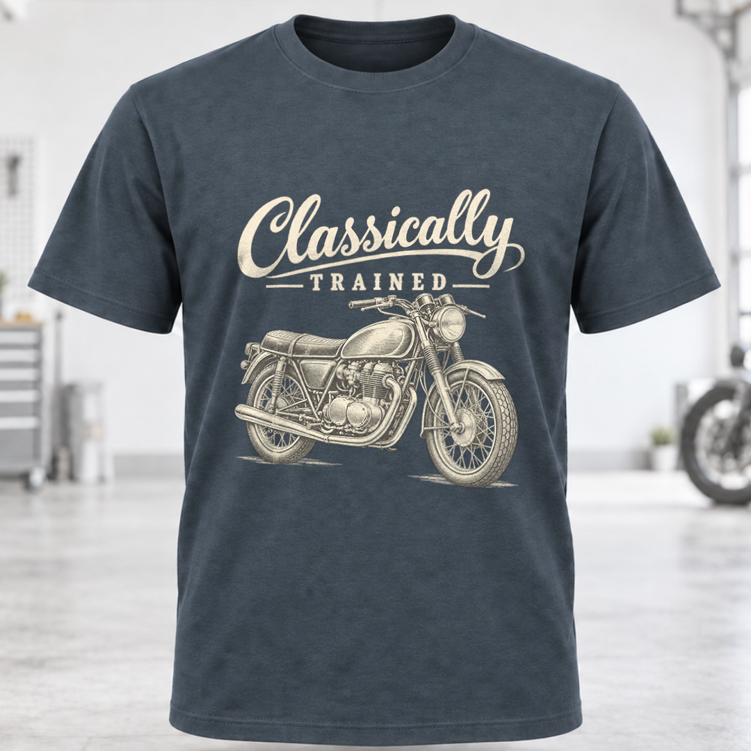 Classically Trained Motorcycle T-Shirt