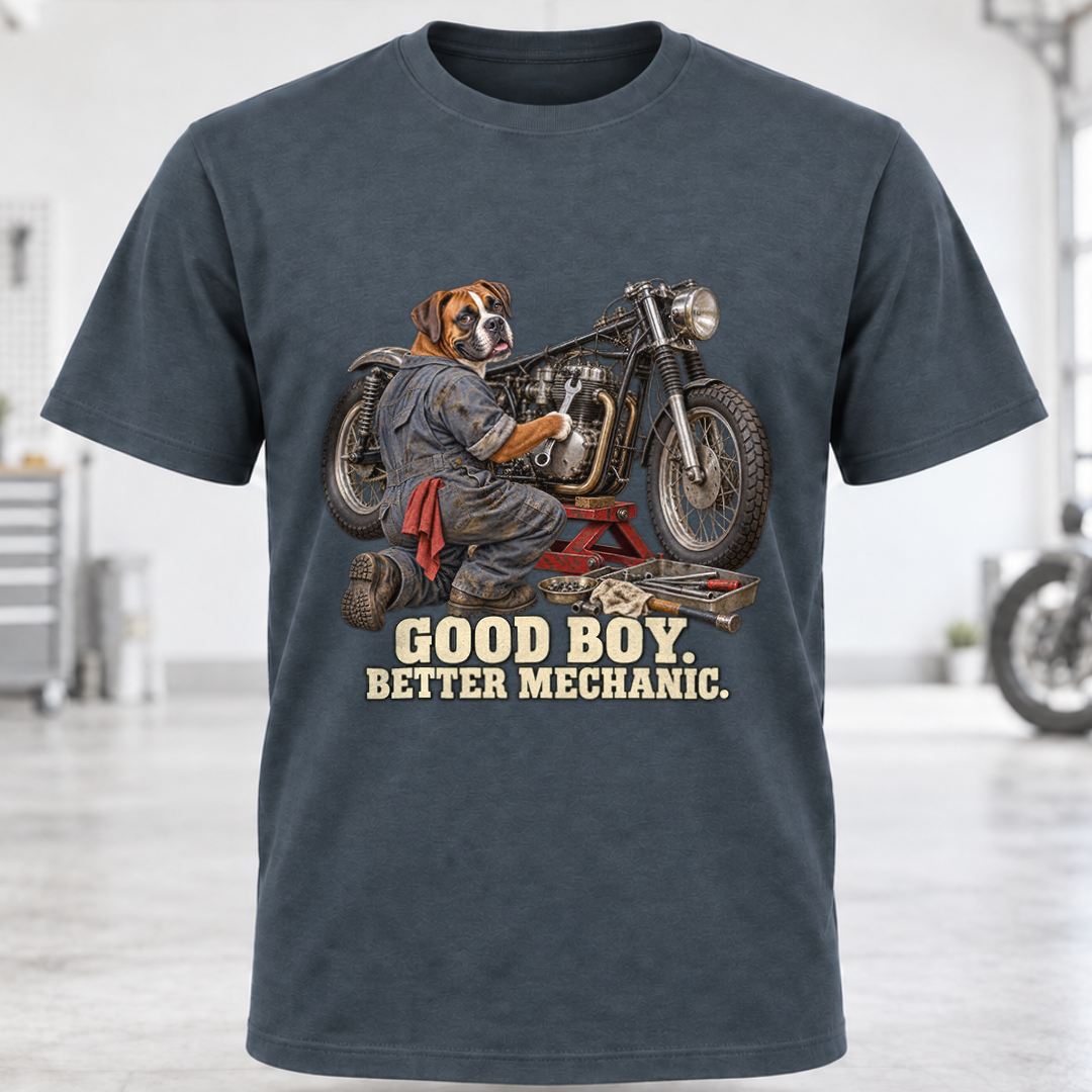 Good Boy Better Mechanic T-Shirt