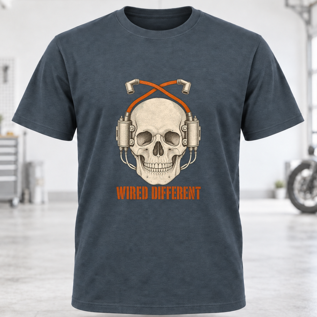 T-Shirt – "Wired Different"