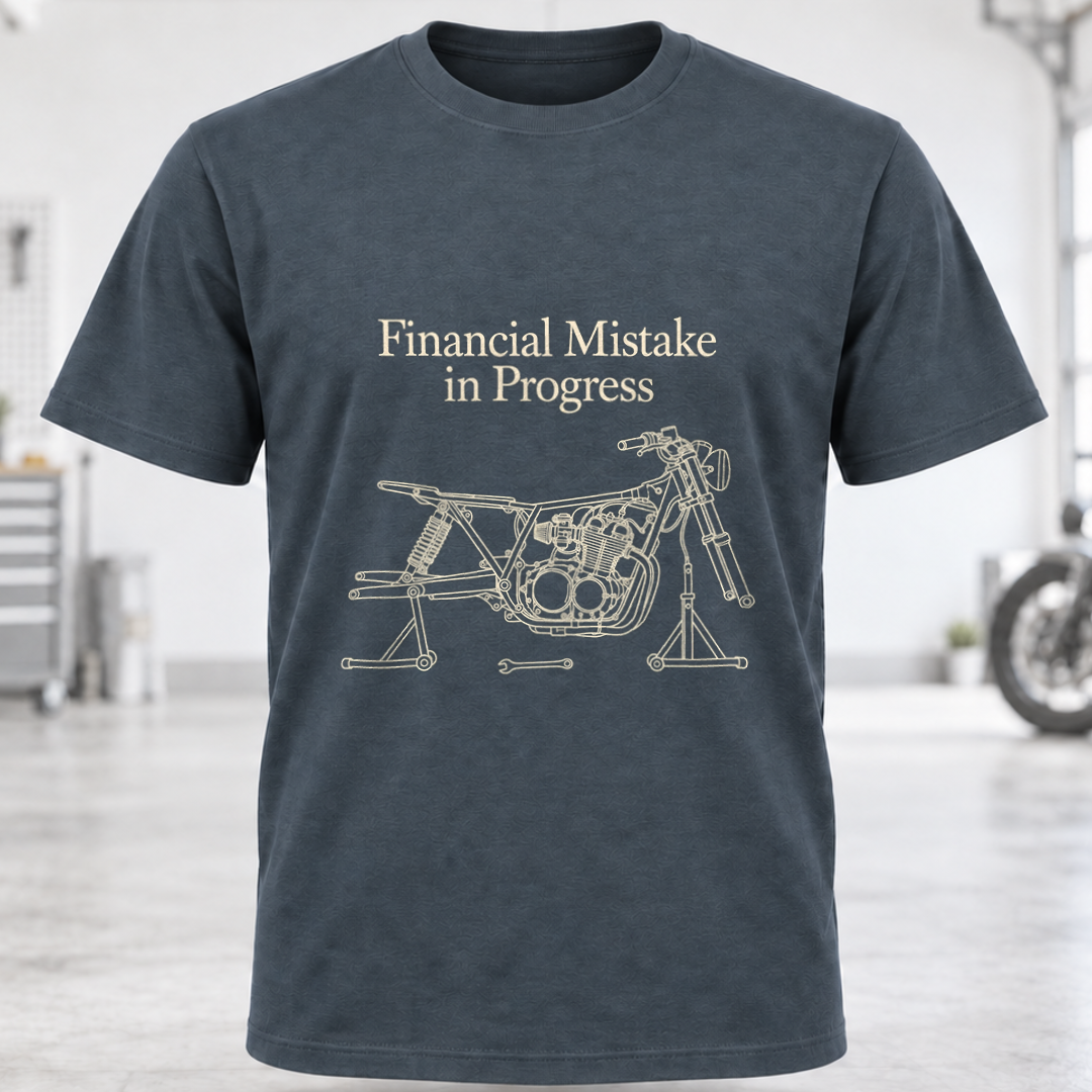 T‑Shirt - "Financial Mistake in Progress"