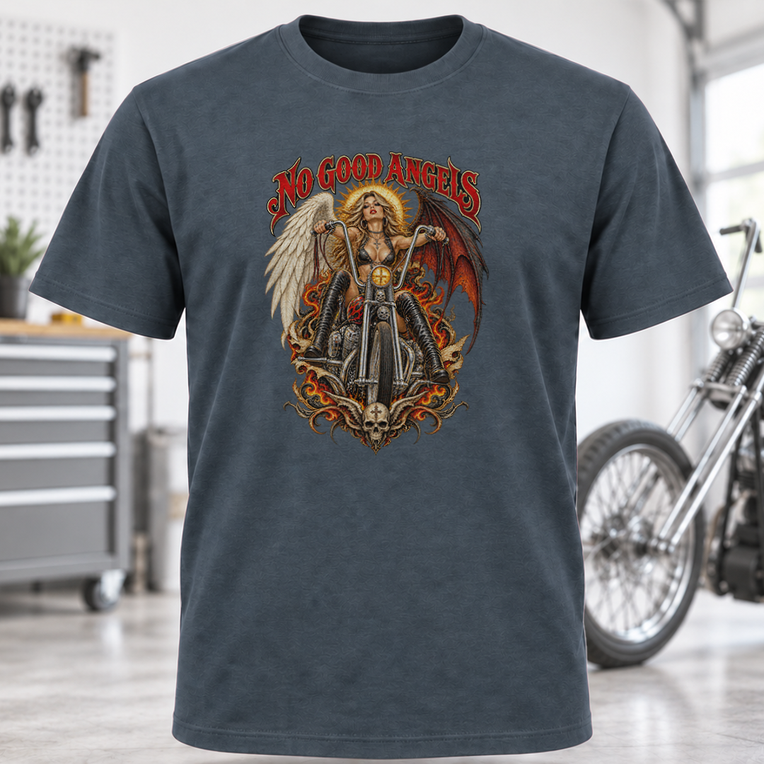 No Good Angels Chopper T-Shirt