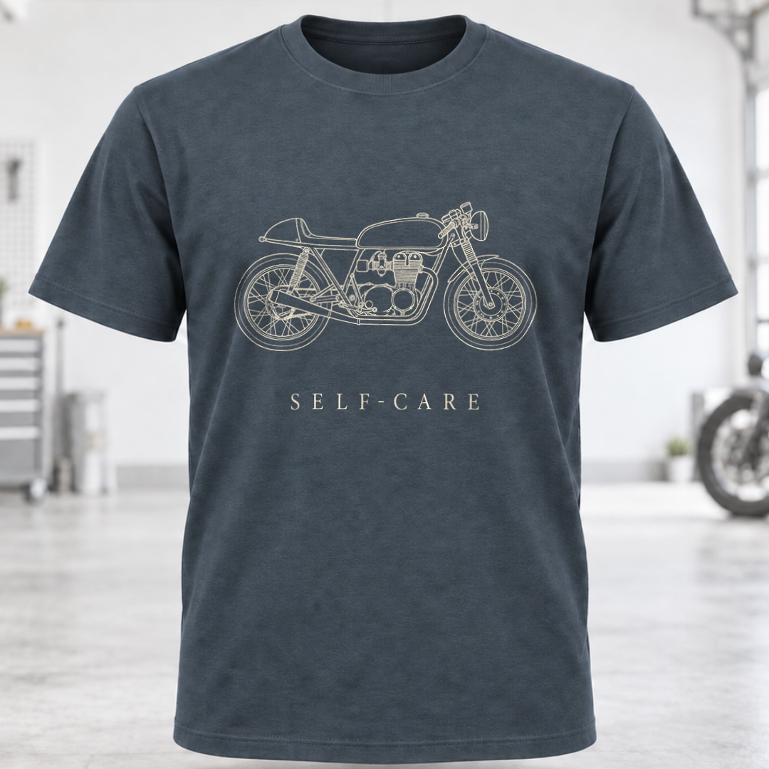 Motorcycle "Self-Care" T-Shirt