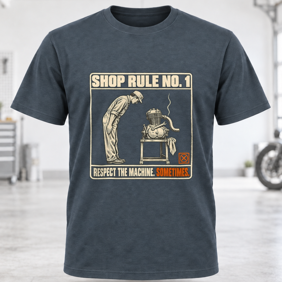 T-Shirt - "Shop Rule No. 1"