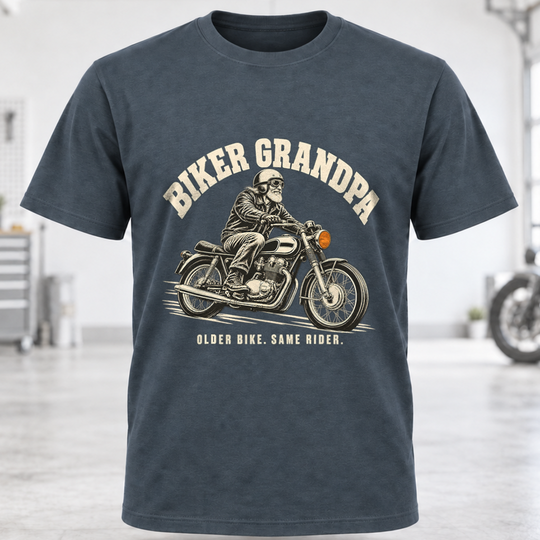 Biker Grandpa T-Shirt