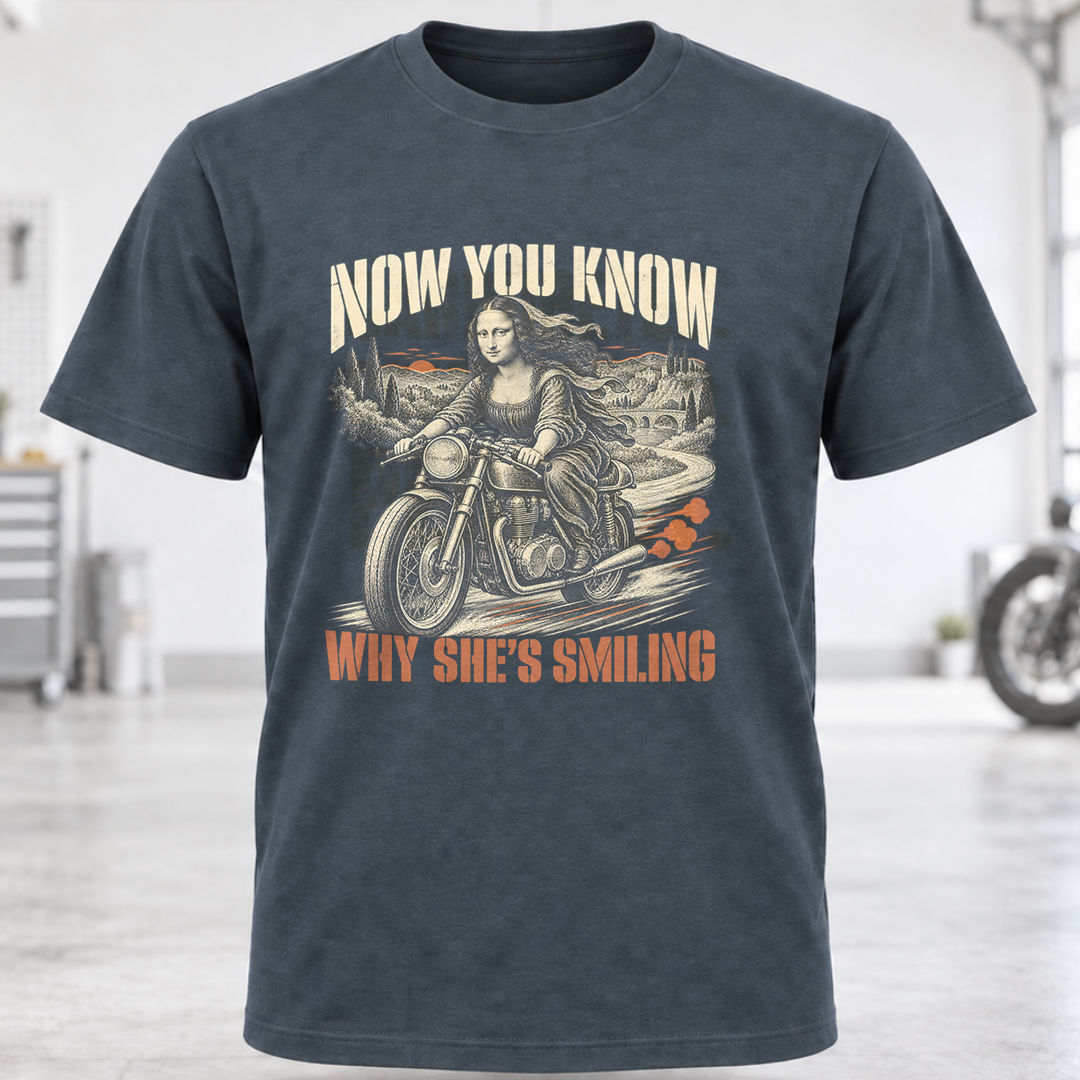 "Now You Know Why She's Smiling" T-Shirt