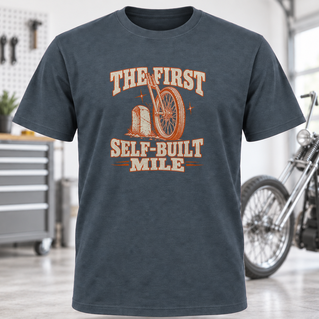The First Self-Built-Mile T-Shirt
