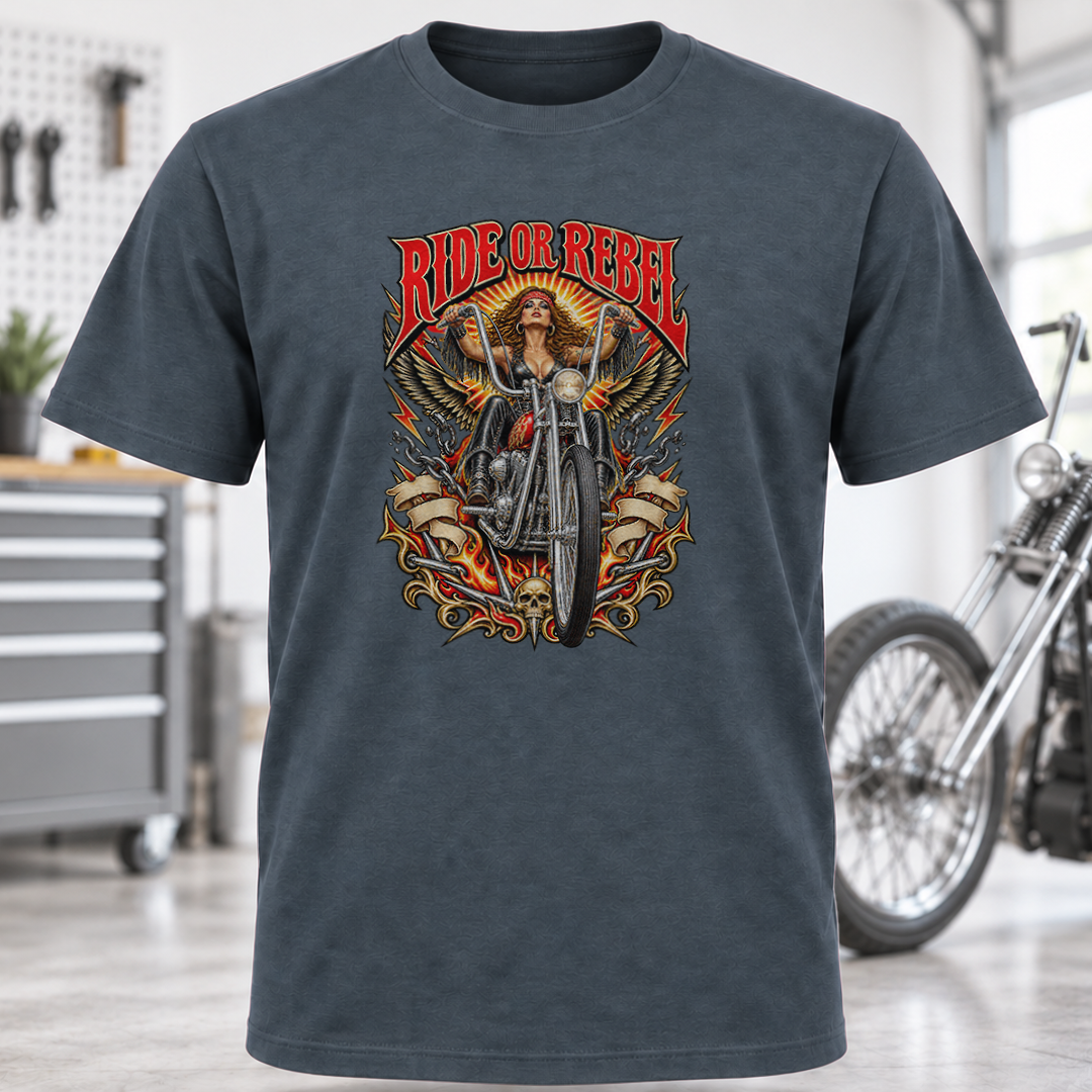 Ride or Rebel Chopper T-Shirt