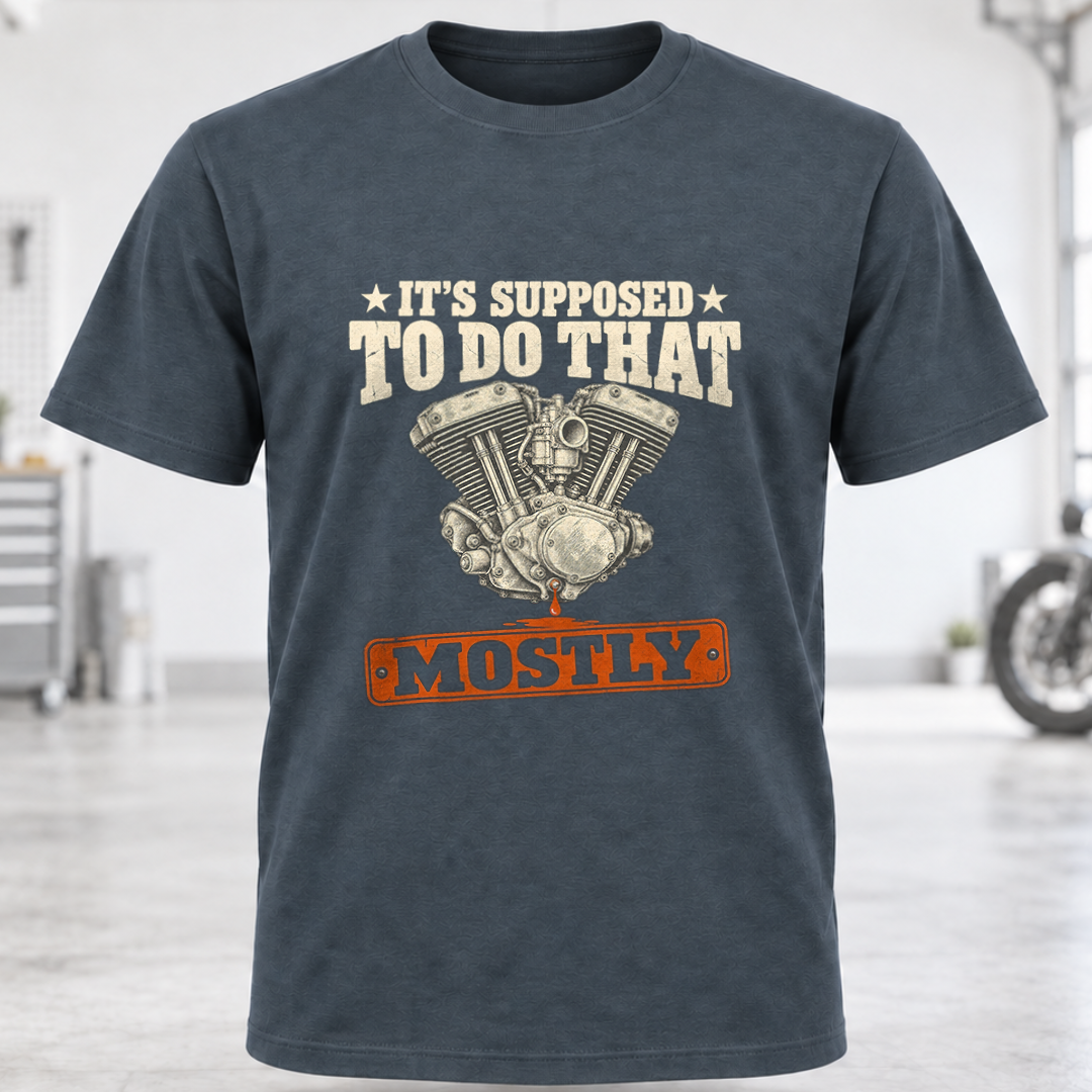 T-Shirt — "It's Making A Noise, Still Runs"