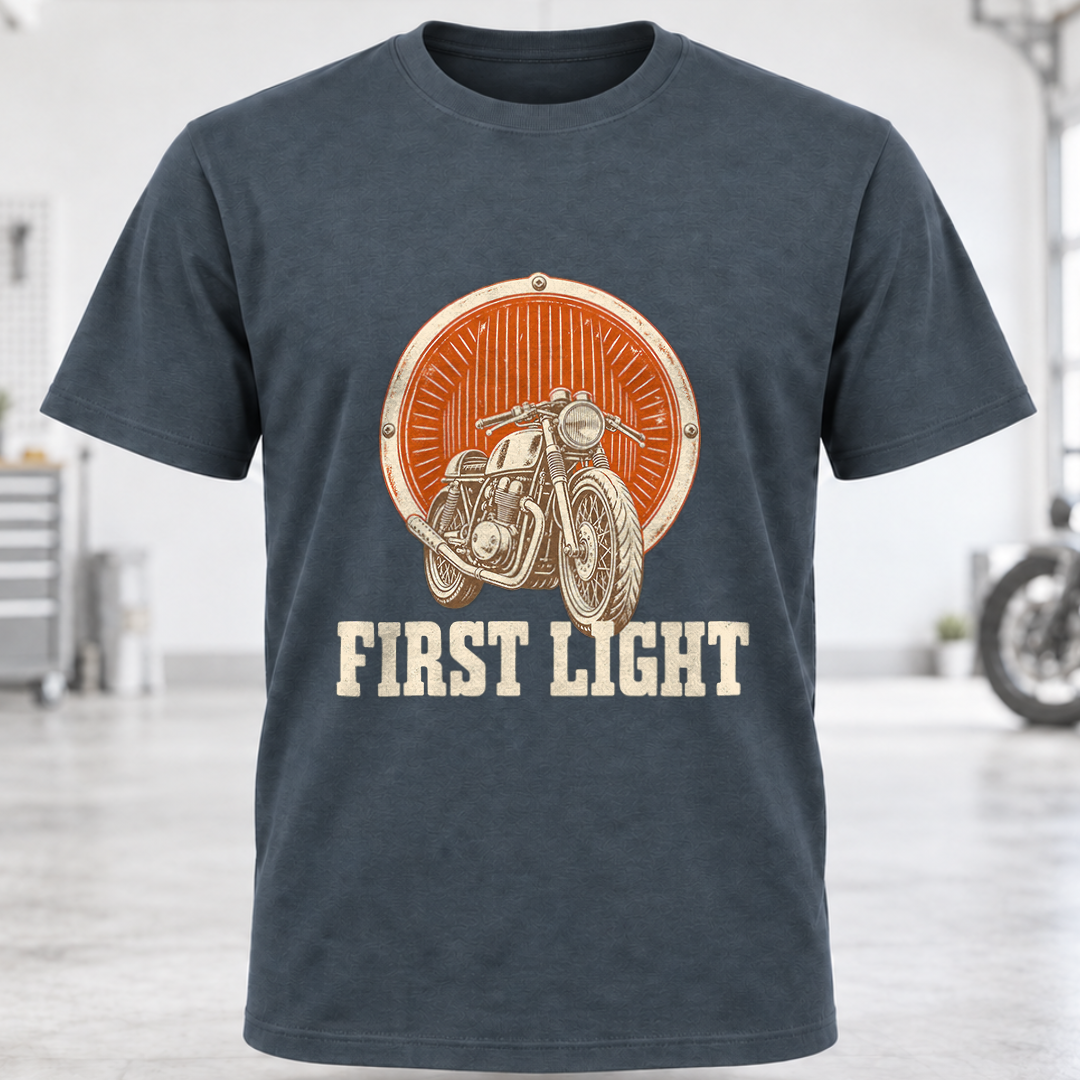 First Light Motorcycle T-Shirt