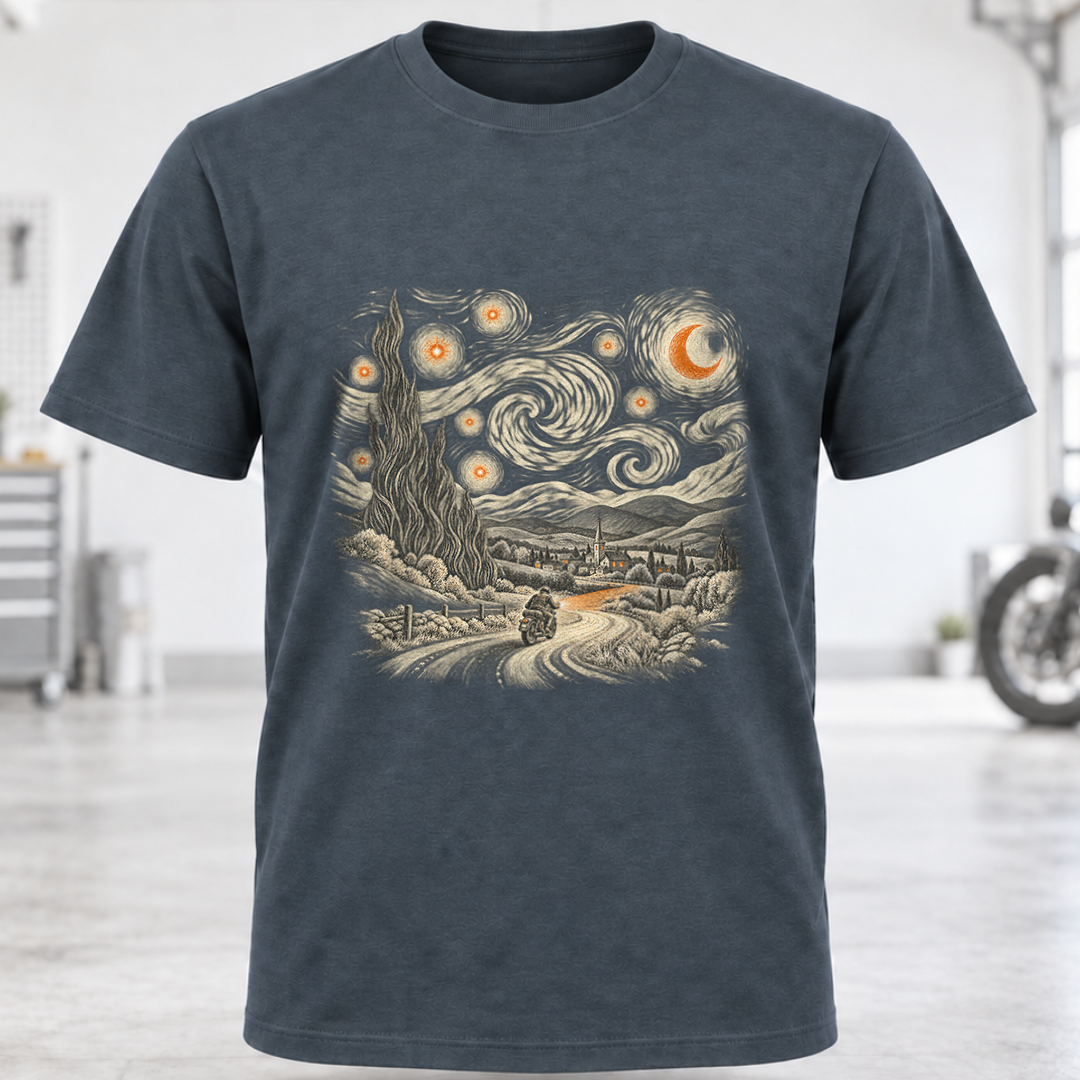 Starry Night Forest T-Shirt