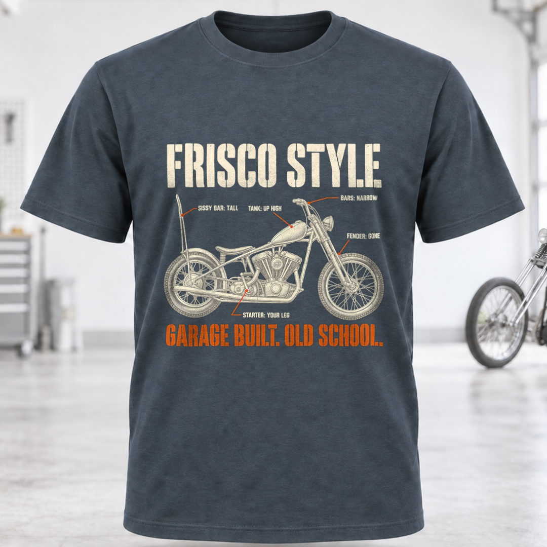 Frisco Style Motorcycle T-Shirt