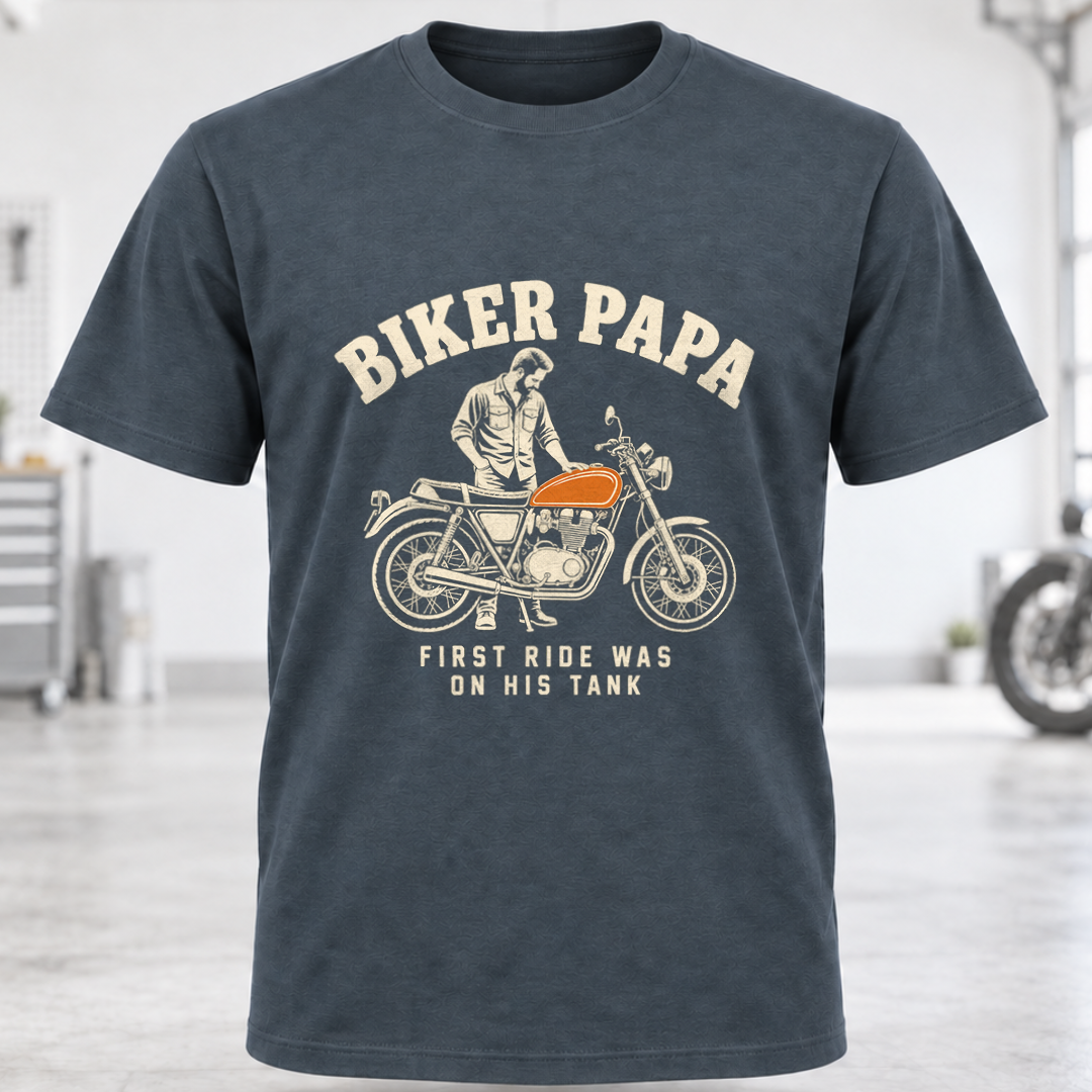 Biker Papa T-Shirt