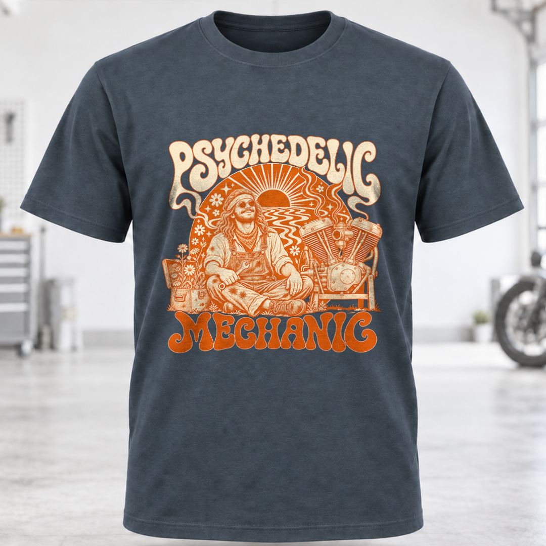 Psychedelic Mechanic T-Shirt