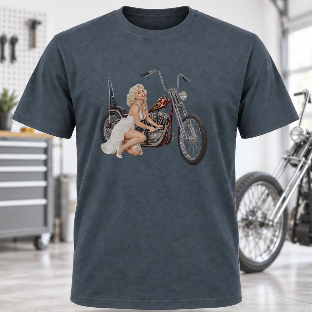 M. Monroe Motorcycle T-Shirt