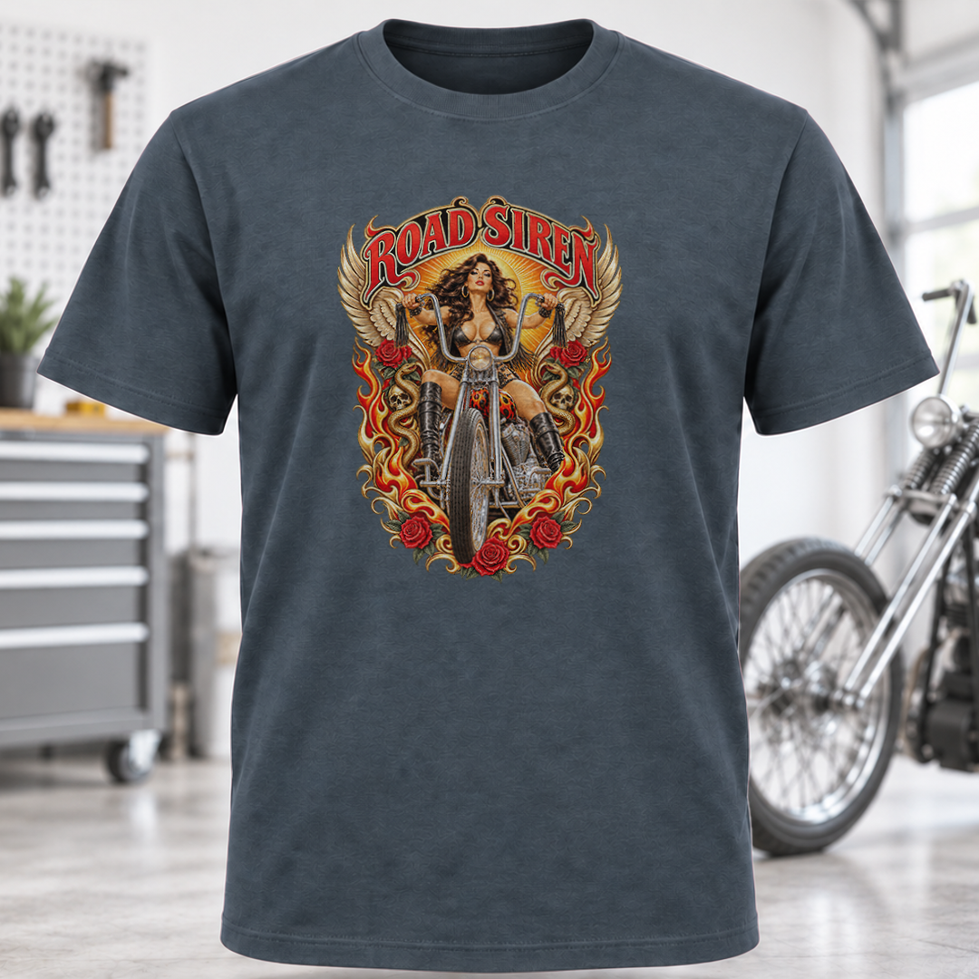Road Siren Chopper T-Shirt