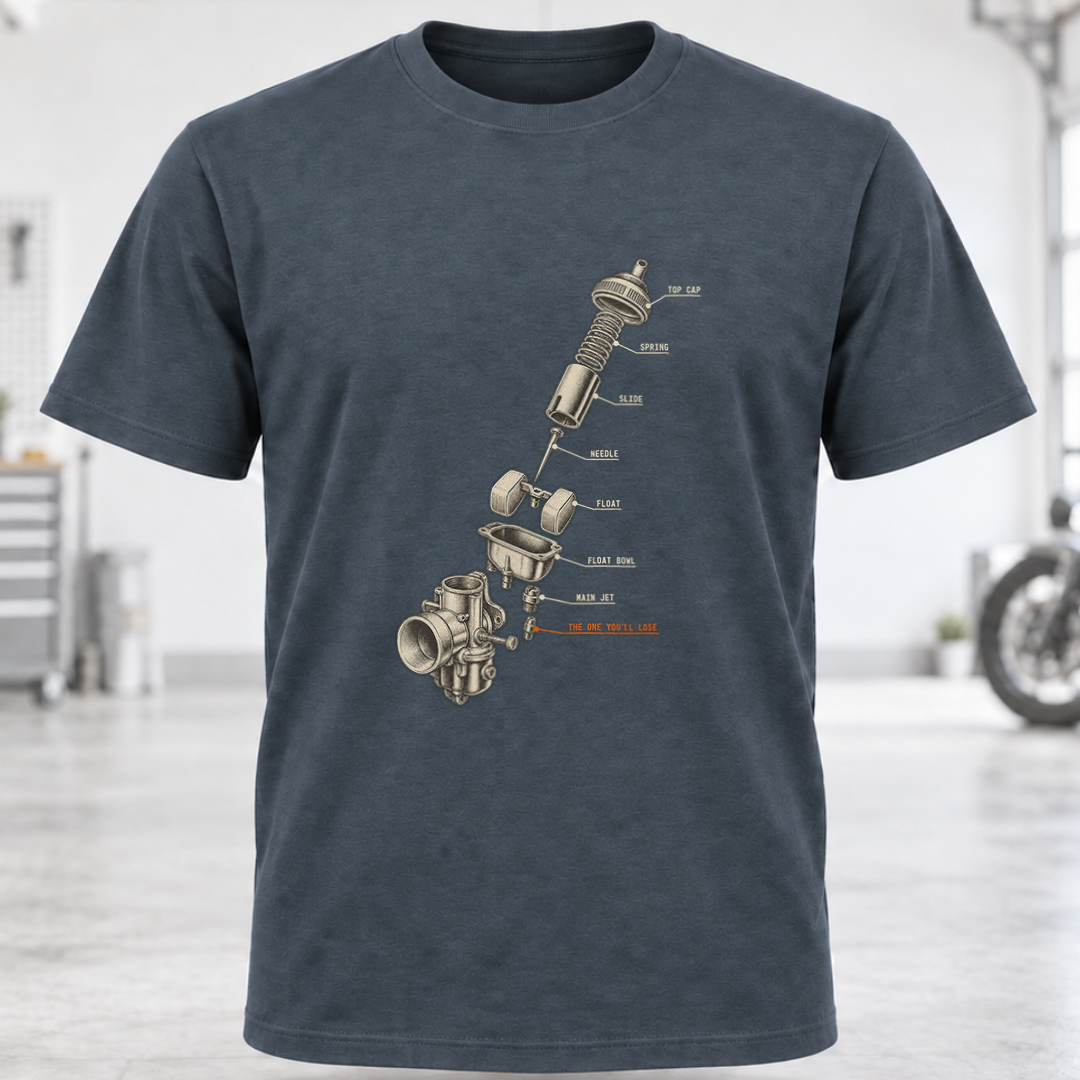 Turbocharger Parts Diagram T-Shirt