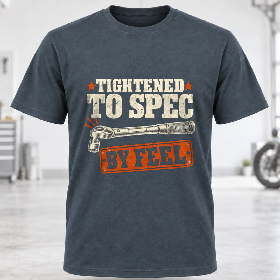 T-Shirt — “Tightened to Spec by Feel”