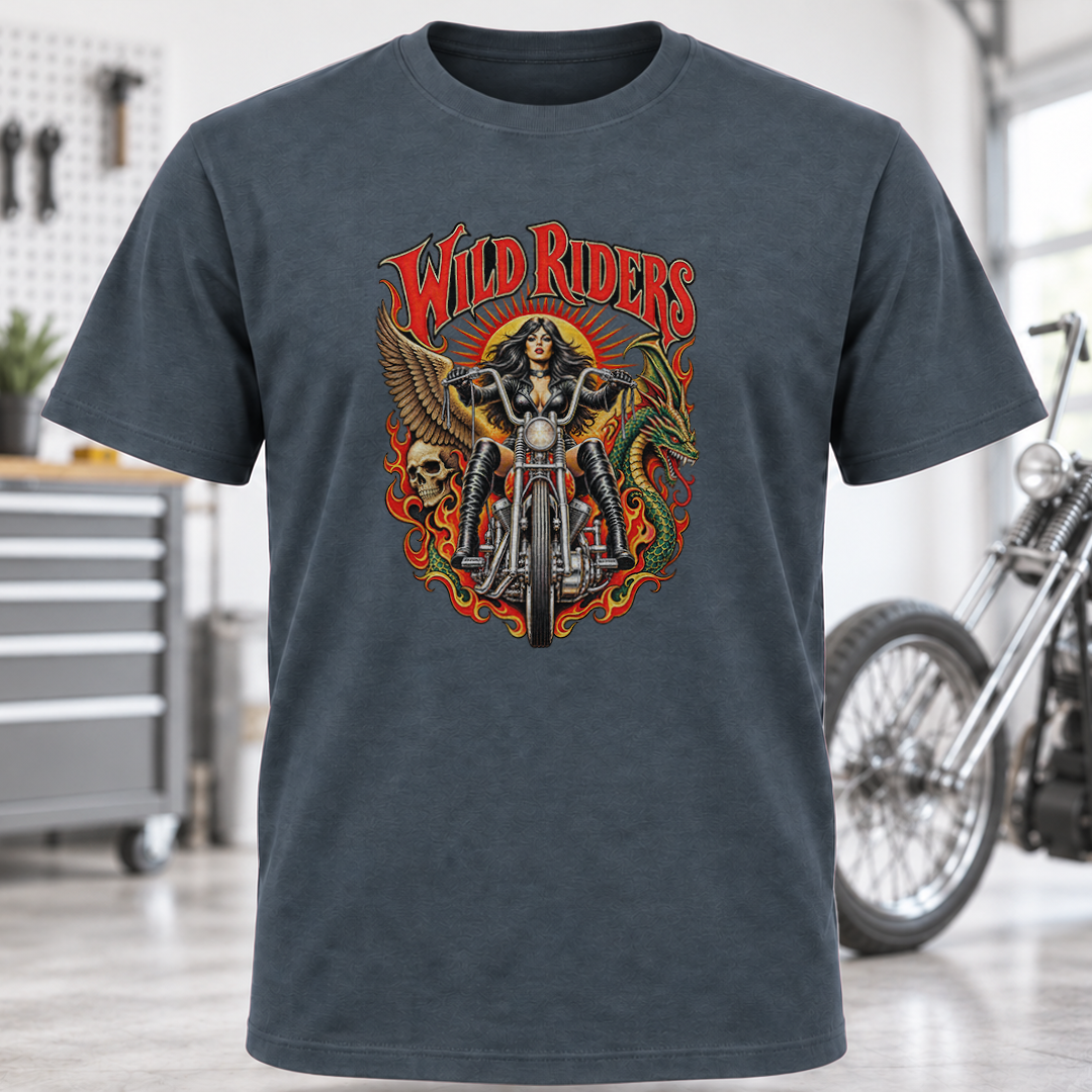 Wild Riders Motorcycle T-Shirt