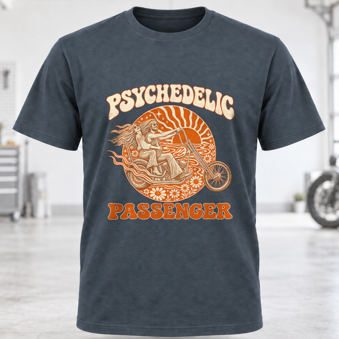 Psychedelic Passenger Graphic T-Shirt