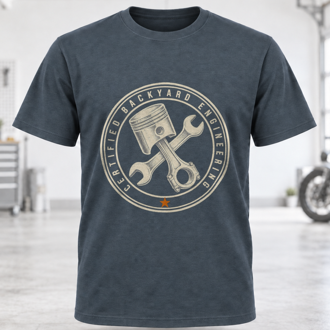 Certified Backyard Engineer T-Shirt