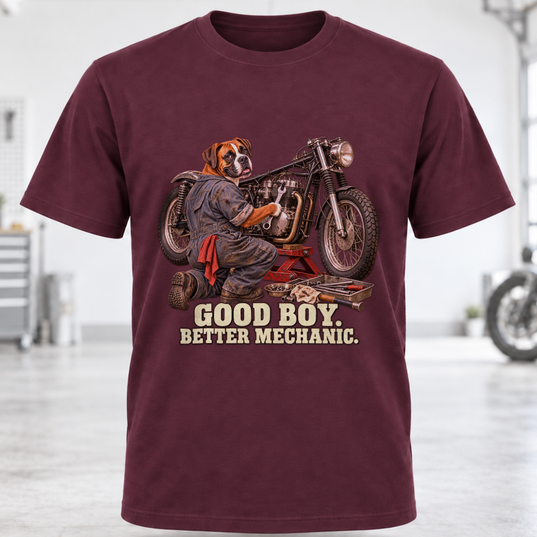 Good Boy Better Mechanic T-Shirt