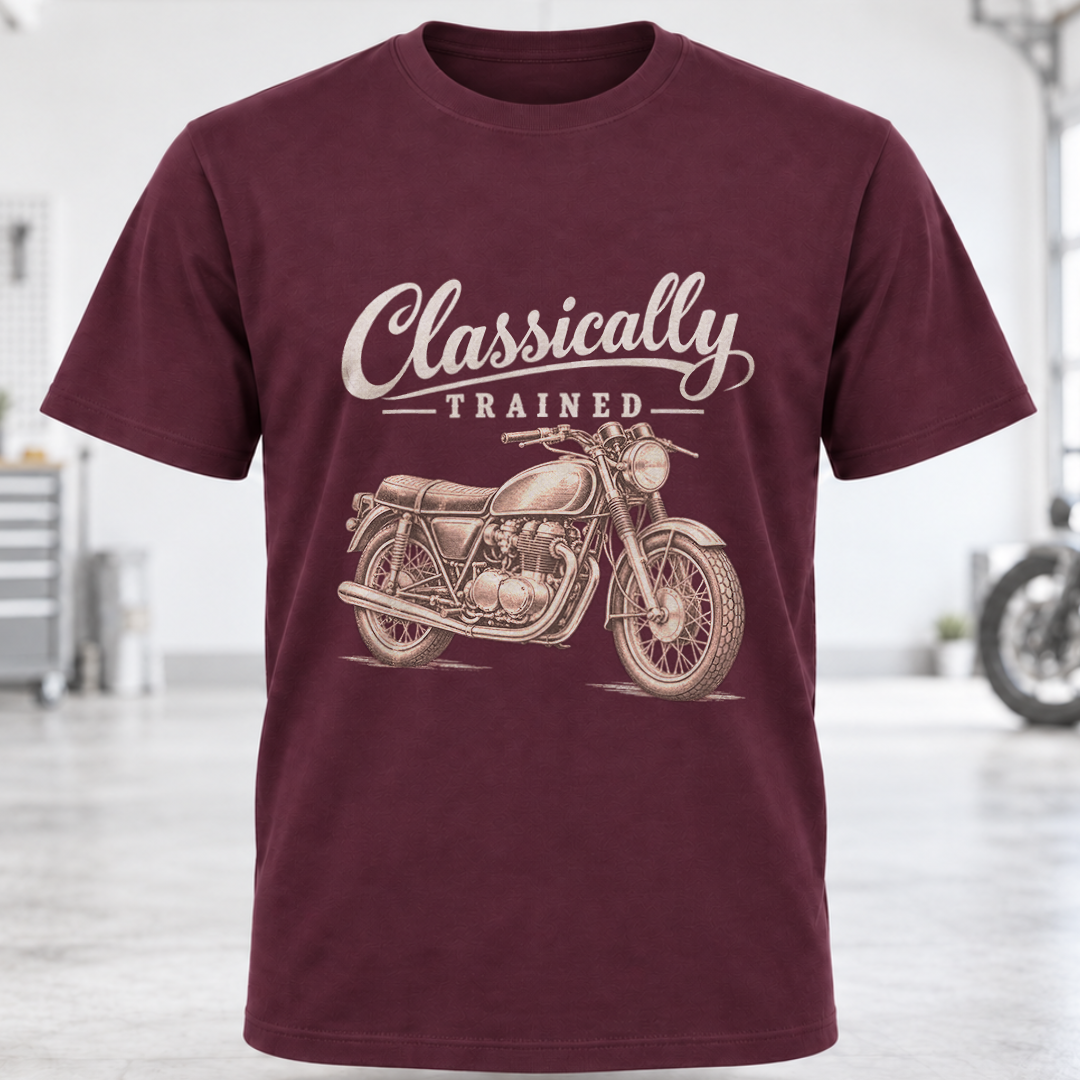 Classically Trained Motorcycle T-Shirt