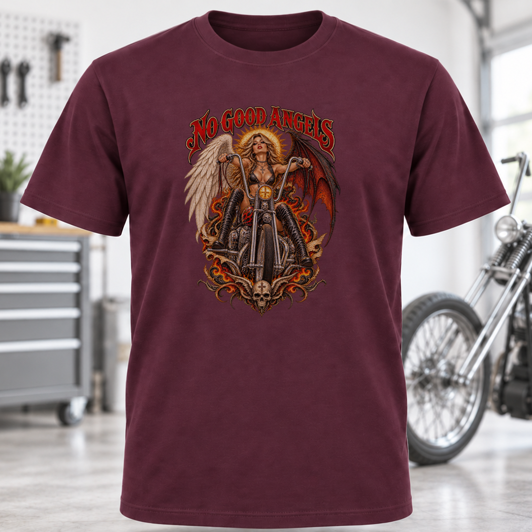 No Good Angels Chopper T-Shirt