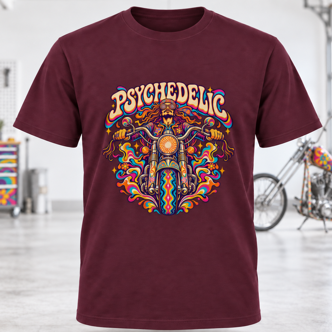 Psychedelic Rider T‑Shirt
