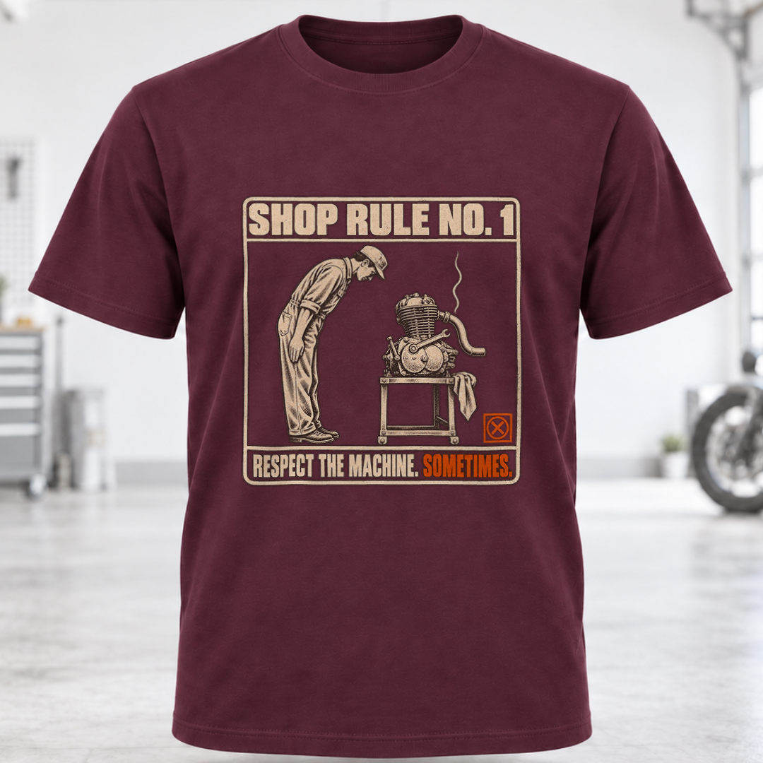 T-Shirt - "Shop Rule No. 1"