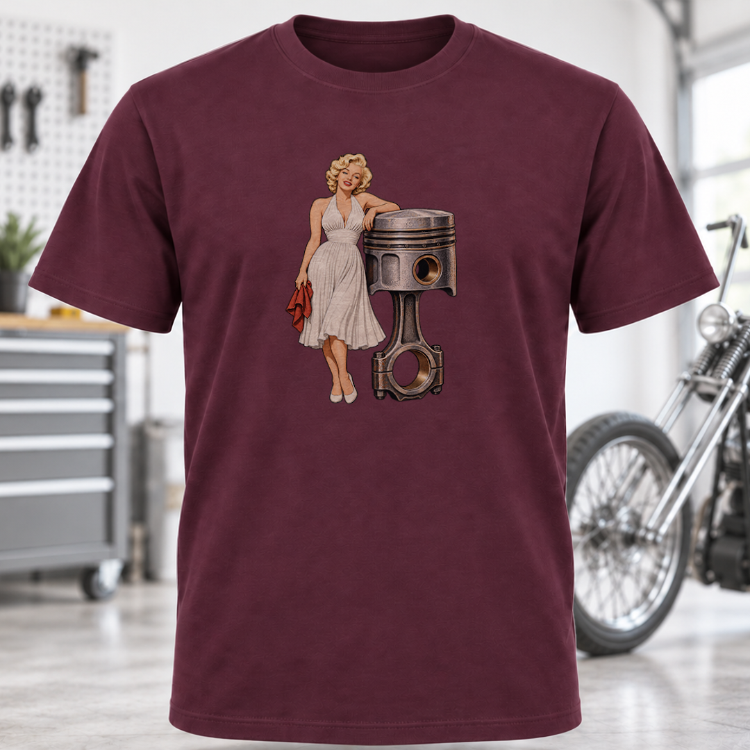 Marilyn Monroe Piston T-Shirt